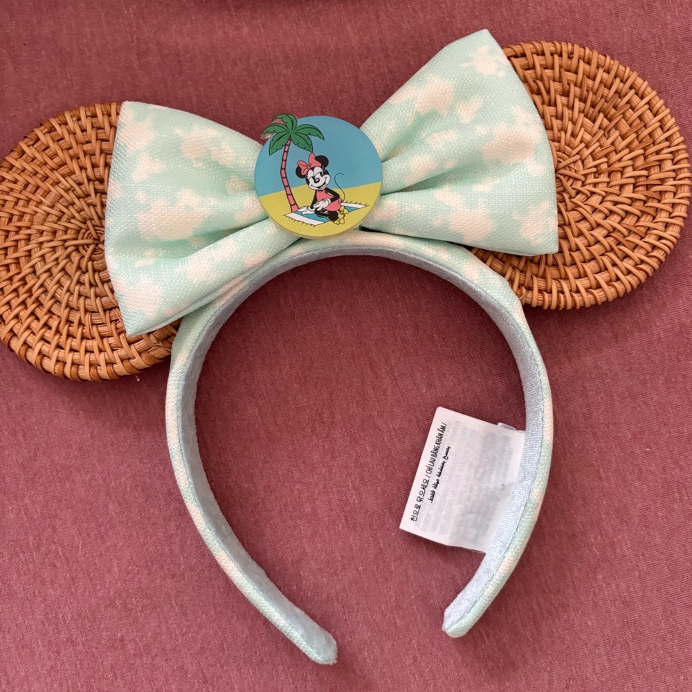 Minnie Mouse Summer Beach Ears ☀️